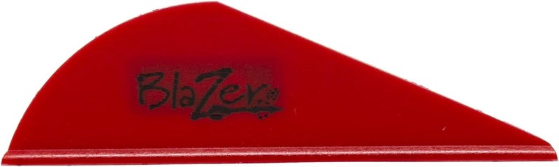Bohning Blazer® Vane, 2” Hunting, 3D, Vane, Red, 50pk - Image 1